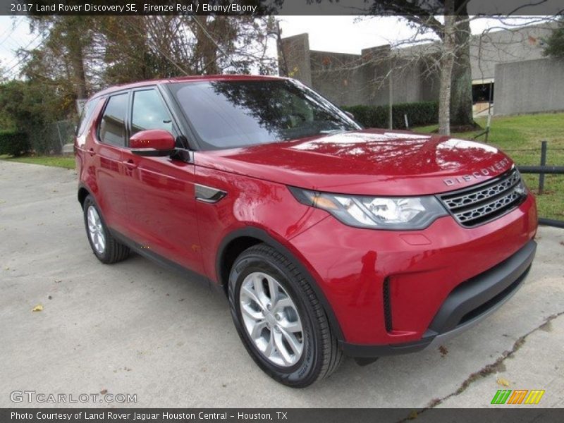 Firenze Red / Ebony/Ebony 2017 Land Rover Discovery SE