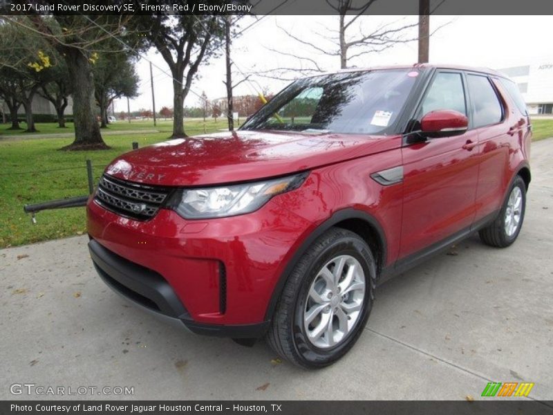Firenze Red / Ebony/Ebony 2017 Land Rover Discovery SE