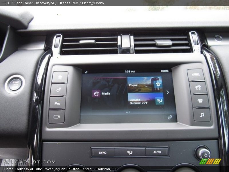 Firenze Red / Ebony/Ebony 2017 Land Rover Discovery SE