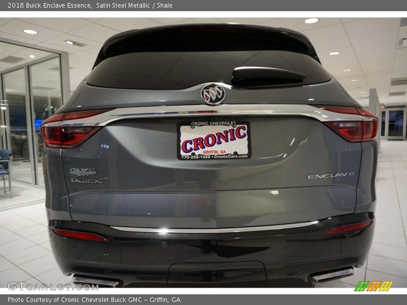 Satin Steel Metallic / Shale 2018 Buick Enclave Essence