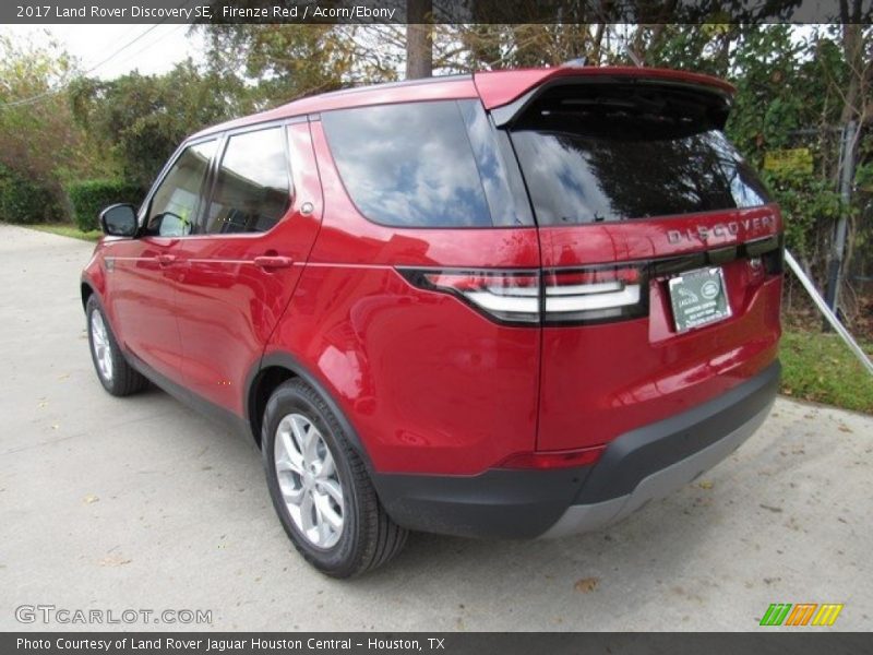 Firenze Red / Acorn/Ebony 2017 Land Rover Discovery SE