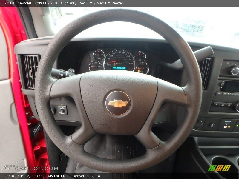  2018 Express 2500 Cargo WT Steering Wheel