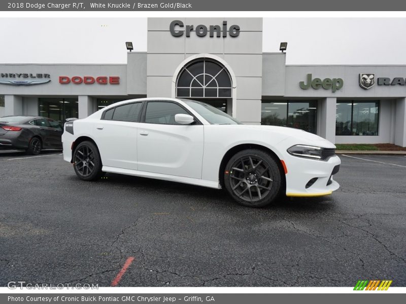 White Knuckle / Brazen Gold/Black 2018 Dodge Charger R/T