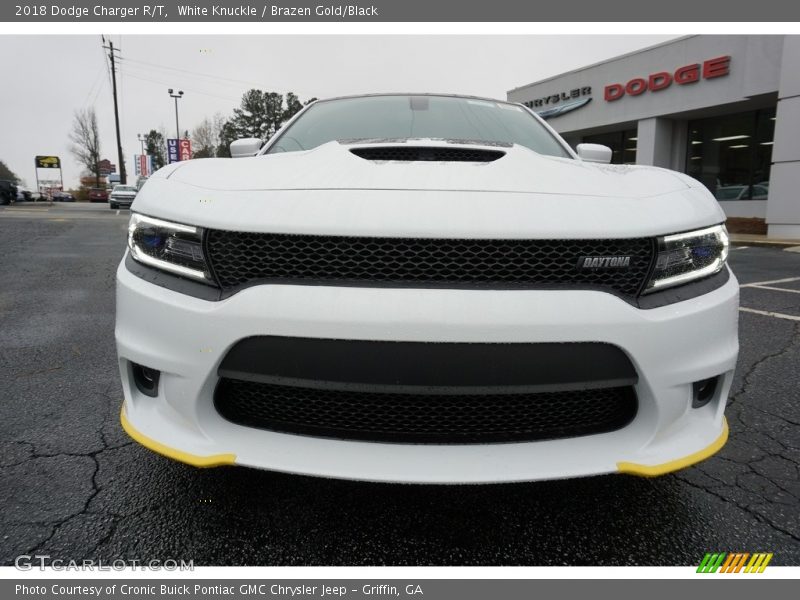 White Knuckle / Brazen Gold/Black 2018 Dodge Charger R/T
