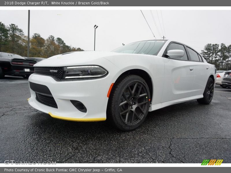 White Knuckle / Brazen Gold/Black 2018 Dodge Charger R/T