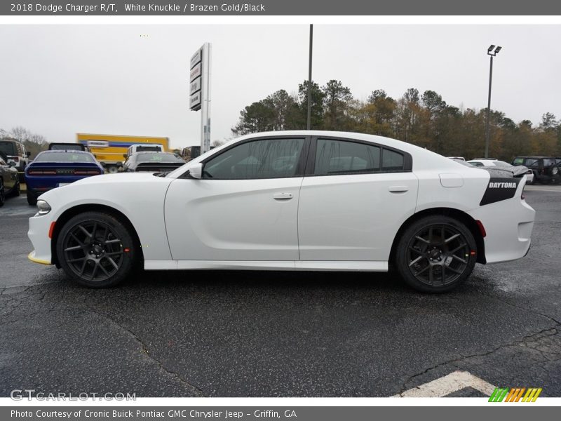 White Knuckle / Brazen Gold/Black 2018 Dodge Charger R/T