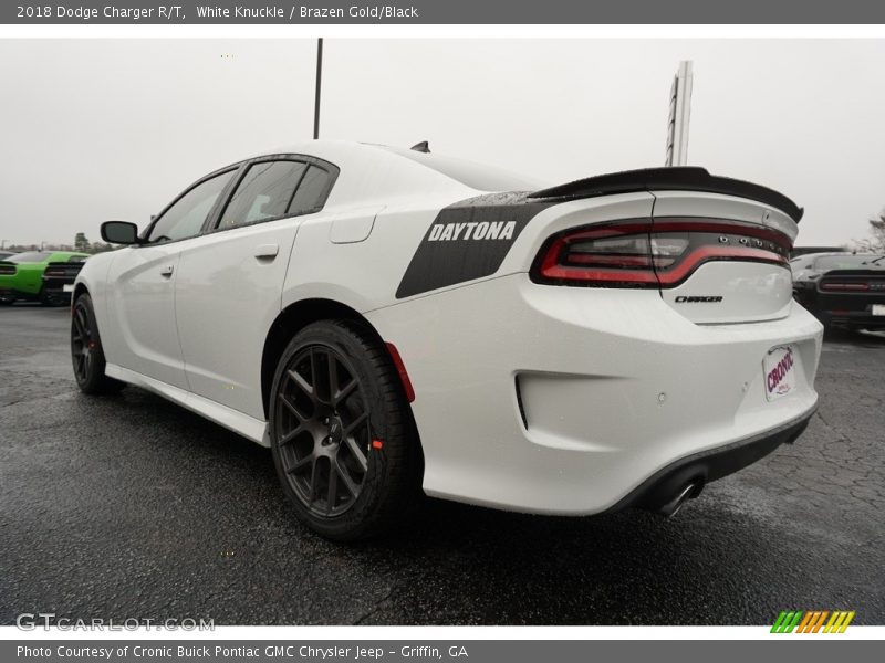 White Knuckle / Brazen Gold/Black 2018 Dodge Charger R/T