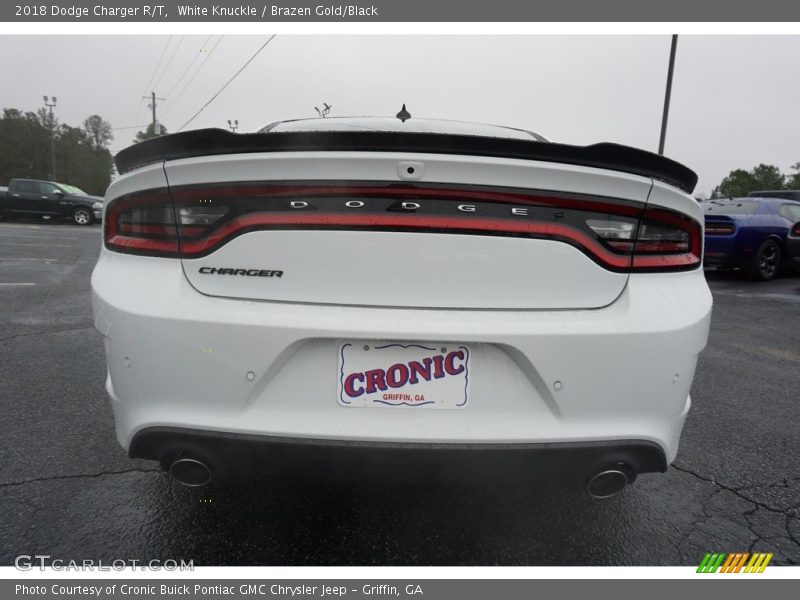 White Knuckle / Brazen Gold/Black 2018 Dodge Charger R/T