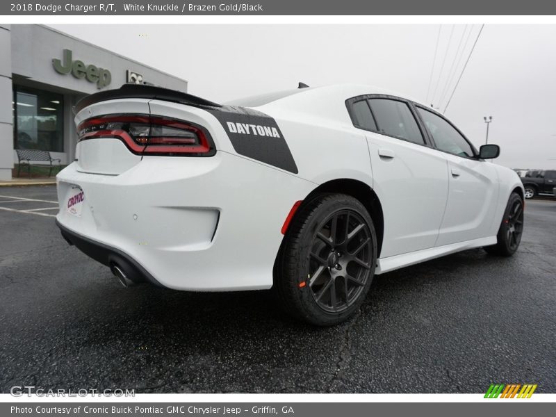 White Knuckle / Brazen Gold/Black 2018 Dodge Charger R/T