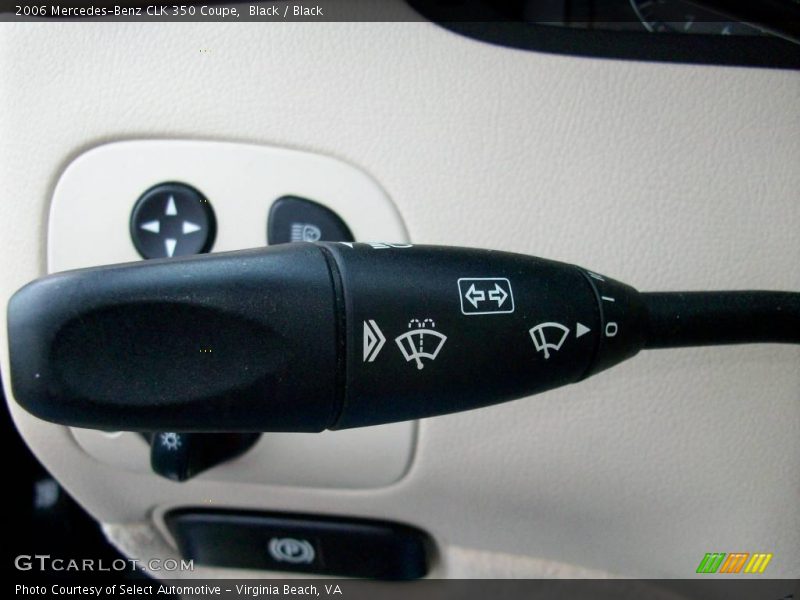 Black / Black 2006 Mercedes-Benz CLK 350 Coupe