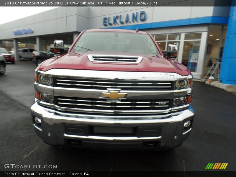 Cajun Red Tintcoat / Cocoa/­Dune 2018 Chevrolet Silverado 2500HD LT Crew Cab 4x4