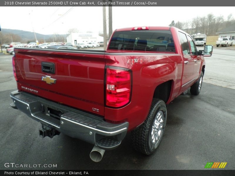 Cajun Red Tintcoat / Cocoa/­Dune 2018 Chevrolet Silverado 2500HD LT Crew Cab 4x4