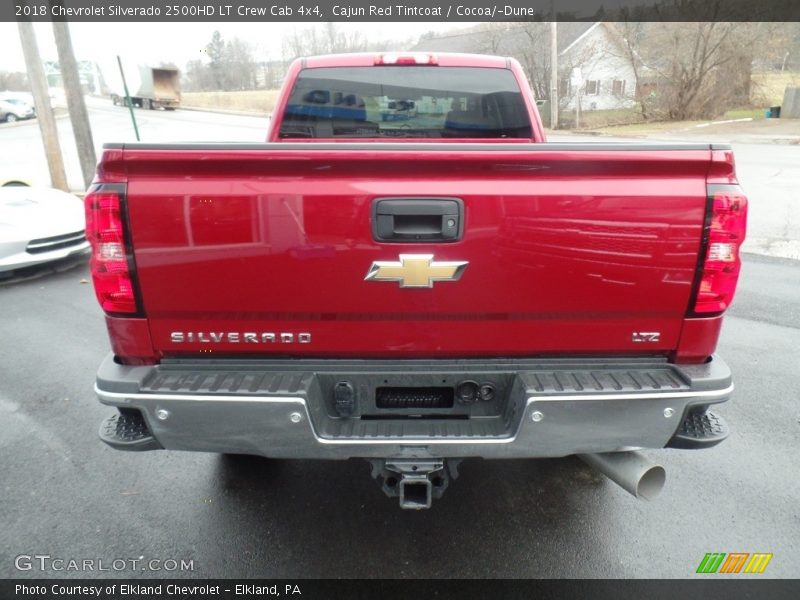 Cajun Red Tintcoat / Cocoa/­Dune 2018 Chevrolet Silverado 2500HD LT Crew Cab 4x4