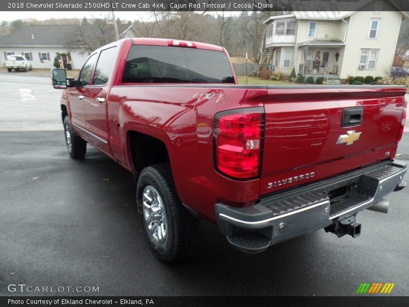 Cajun Red Tintcoat / Cocoa/­Dune 2018 Chevrolet Silverado 2500HD LT Crew Cab 4x4