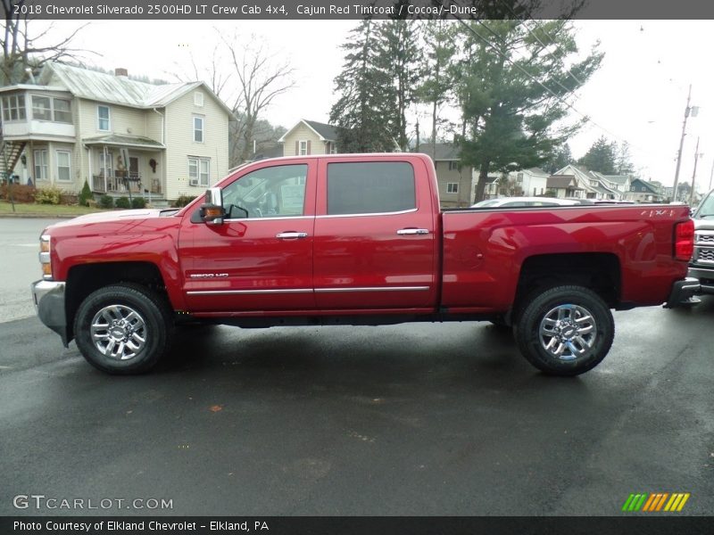  2018 Silverado 2500HD LT Crew Cab 4x4 Cajun Red Tintcoat
