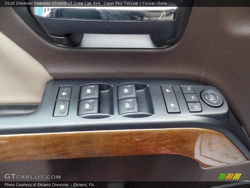 Cajun Red Tintcoat / Cocoa/­Dune 2018 Chevrolet Silverado 2500HD LT Crew Cab 4x4