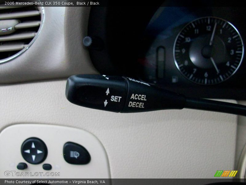 Black / Black 2006 Mercedes-Benz CLK 350 Coupe