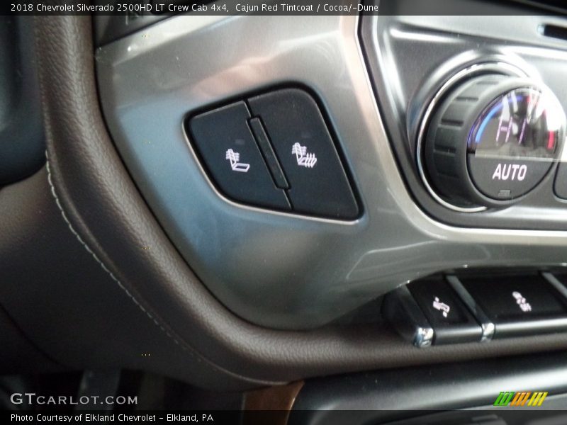 Cajun Red Tintcoat / Cocoa/­Dune 2018 Chevrolet Silverado 2500HD LT Crew Cab 4x4