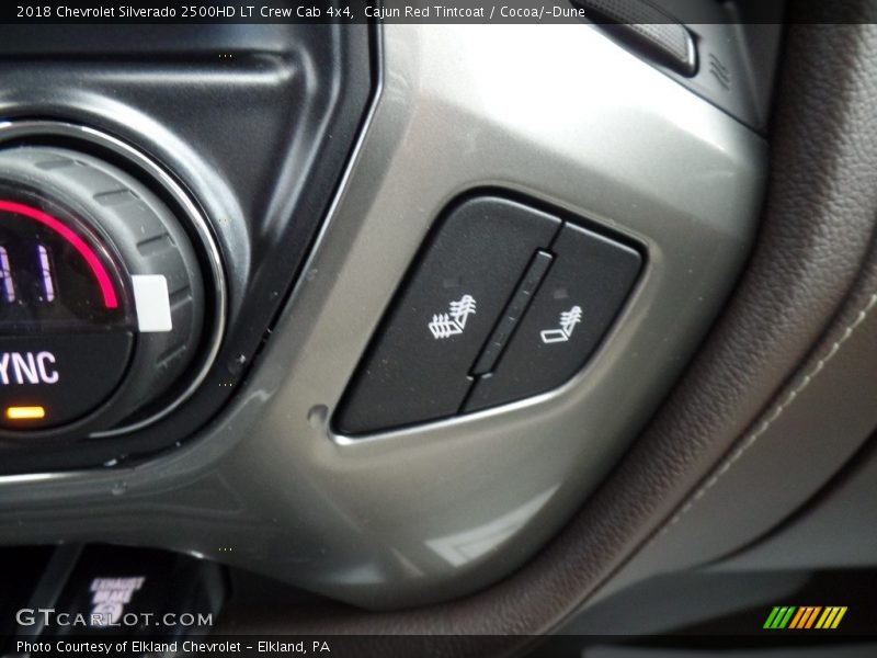 Cajun Red Tintcoat / Cocoa/­Dune 2018 Chevrolet Silverado 2500HD LT Crew Cab 4x4