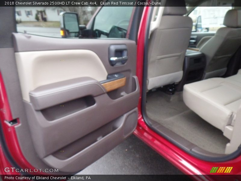 Cajun Red Tintcoat / Cocoa/­Dune 2018 Chevrolet Silverado 2500HD LT Crew Cab 4x4