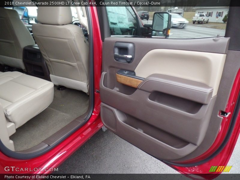 Cajun Red Tintcoat / Cocoa/­Dune 2018 Chevrolet Silverado 2500HD LT Crew Cab 4x4
