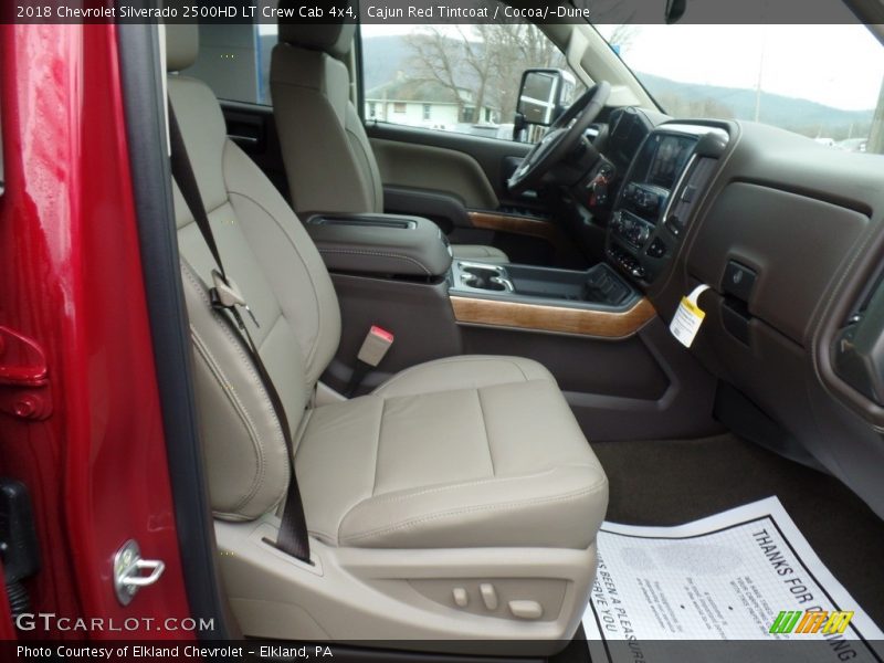Cajun Red Tintcoat / Cocoa/­Dune 2018 Chevrolet Silverado 2500HD LT Crew Cab 4x4