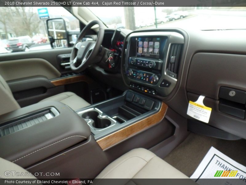 Cajun Red Tintcoat / Cocoa/­Dune 2018 Chevrolet Silverado 2500HD LT Crew Cab 4x4