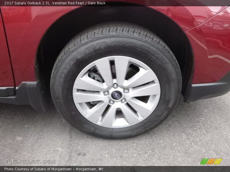 Venetian Red Pearl / Slate Black 2017 Subaru Outback 2.5i