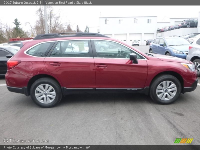 Venetian Red Pearl / Slate Black 2017 Subaru Outback 2.5i