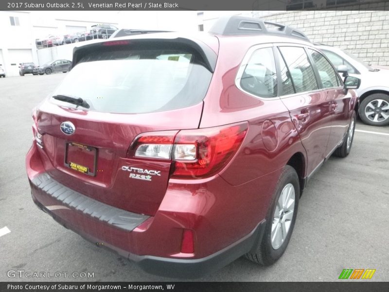 Venetian Red Pearl / Slate Black 2017 Subaru Outback 2.5i