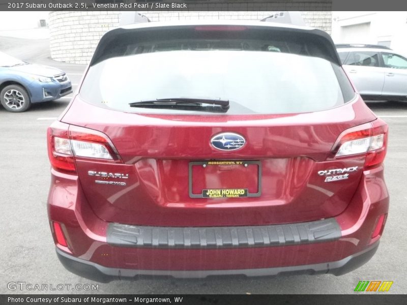 Venetian Red Pearl / Slate Black 2017 Subaru Outback 2.5i