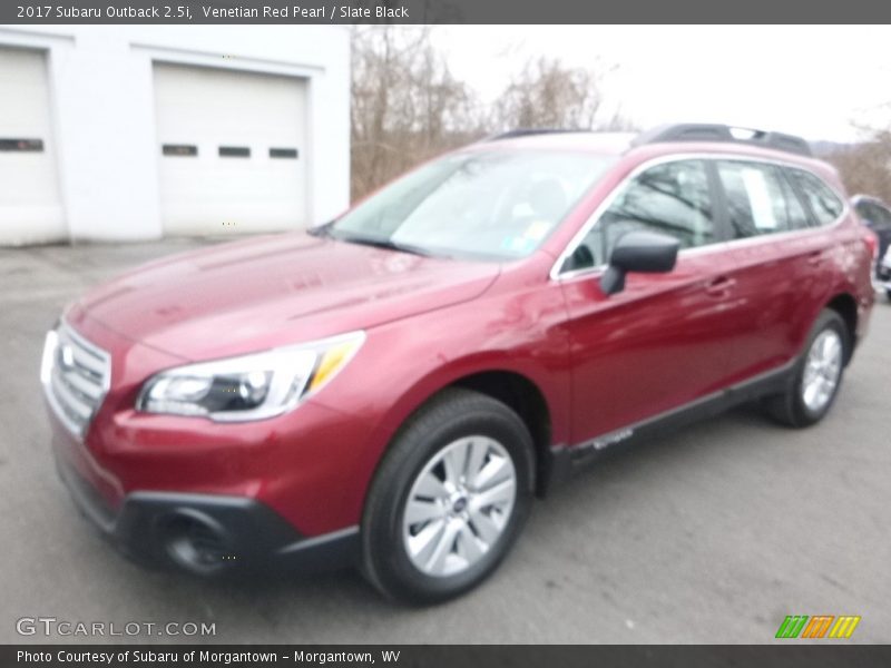 Venetian Red Pearl / Slate Black 2017 Subaru Outback 2.5i