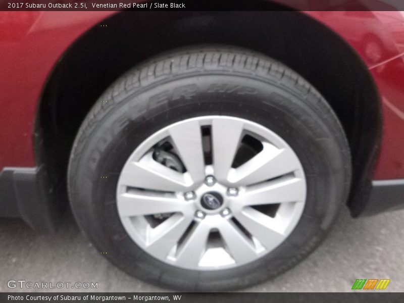 Venetian Red Pearl / Slate Black 2017 Subaru Outback 2.5i