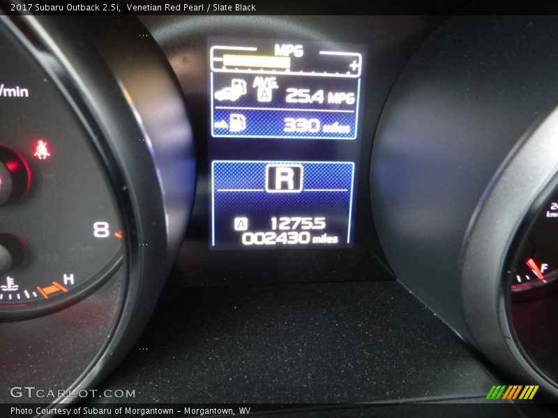 Venetian Red Pearl / Slate Black 2017 Subaru Outback 2.5i