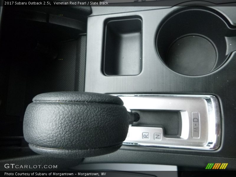 Venetian Red Pearl / Slate Black 2017 Subaru Outback 2.5i
