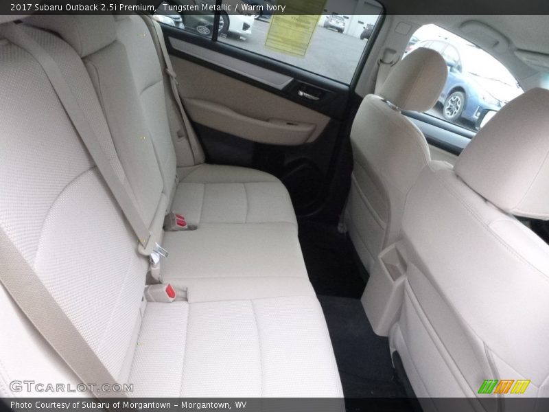 Tungsten Metallic / Warm Ivory 2017 Subaru Outback 2.5i Premium