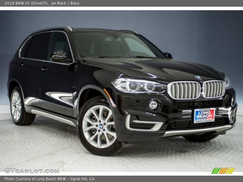 Jet Black / Black 2018 BMW X5 sDrive35i