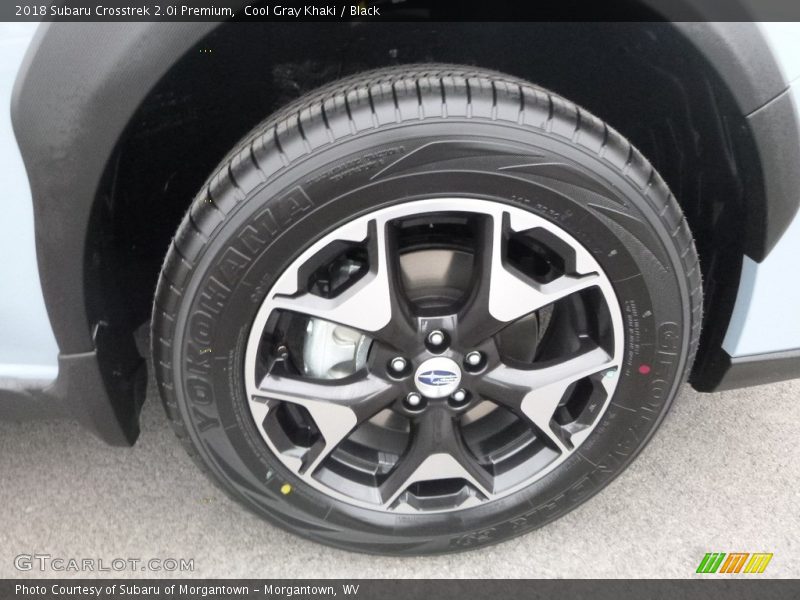 Cool Gray Khaki / Black 2018 Subaru Crosstrek 2.0i Premium