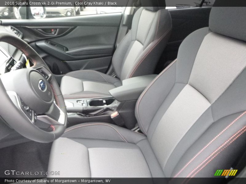 Cool Gray Khaki / Black 2018 Subaru Crosstrek 2.0i Premium