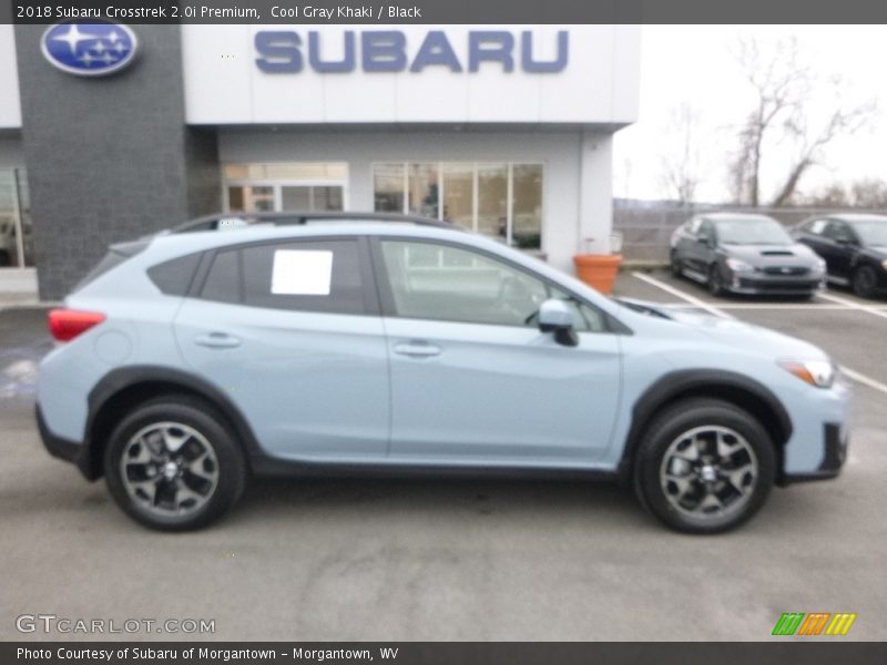 Cool Gray Khaki / Black 2018 Subaru Crosstrek 2.0i Premium