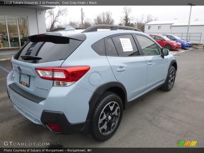 Cool Gray Khaki / Black 2018 Subaru Crosstrek 2.0i Premium