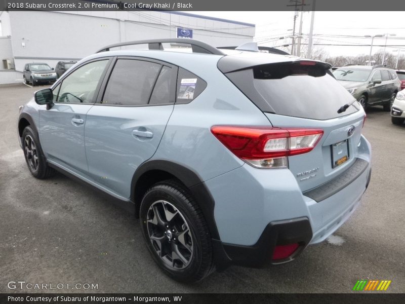 Cool Gray Khaki / Black 2018 Subaru Crosstrek 2.0i Premium