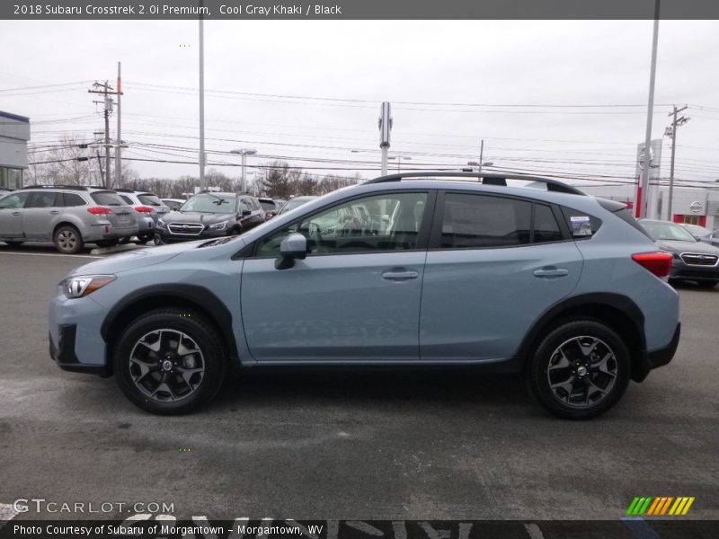 Cool Gray Khaki / Black 2018 Subaru Crosstrek 2.0i Premium