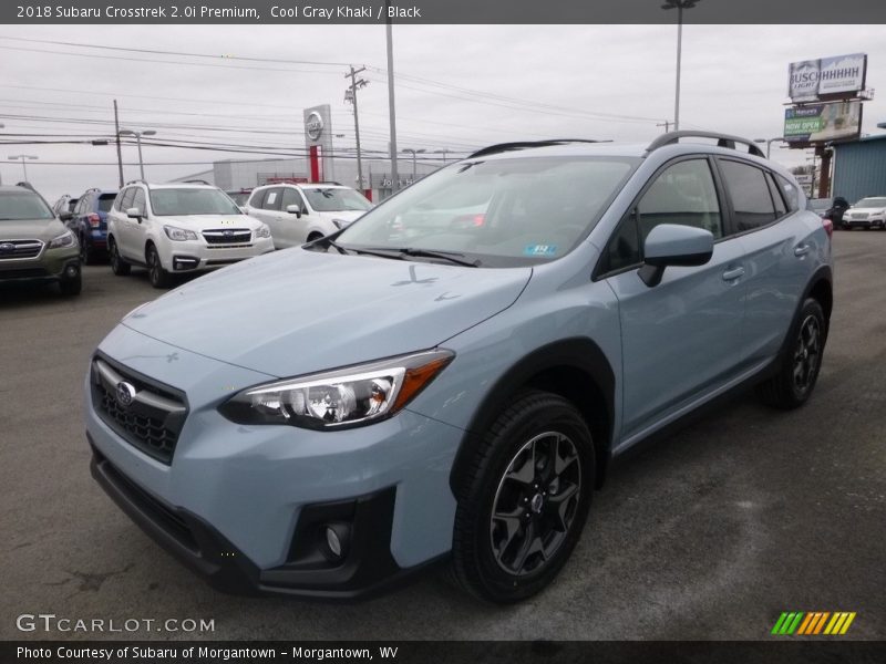 Cool Gray Khaki / Black 2018 Subaru Crosstrek 2.0i Premium