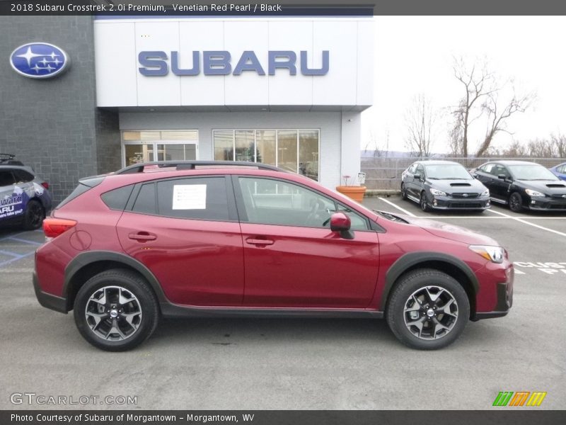 Venetian Red Pearl / Black 2018 Subaru Crosstrek 2.0i Premium