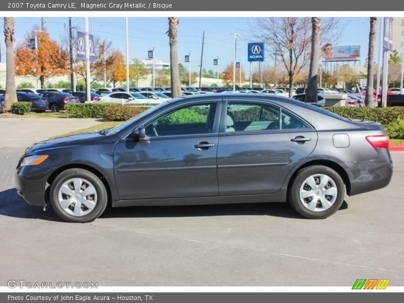Magnetic Gray Metallic / Bisque 2007 Toyota Camry LE