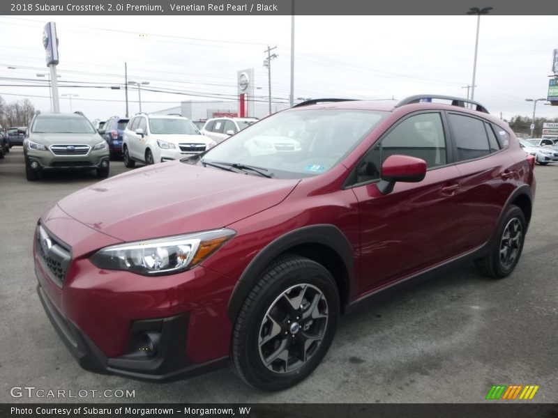 Venetian Red Pearl / Black 2018 Subaru Crosstrek 2.0i Premium