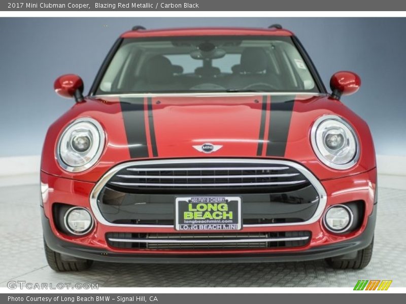 Blazing Red Metallic / Carbon Black 2017 Mini Clubman Cooper