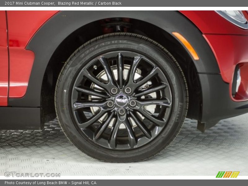 Blazing Red Metallic / Carbon Black 2017 Mini Clubman Cooper