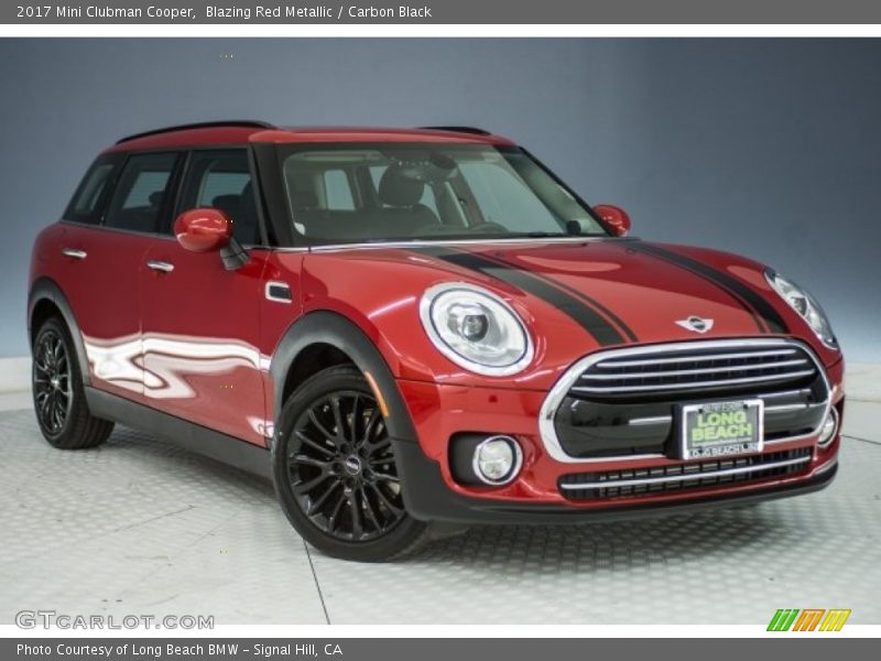 Blazing Red Metallic / Carbon Black 2017 Mini Clubman Cooper